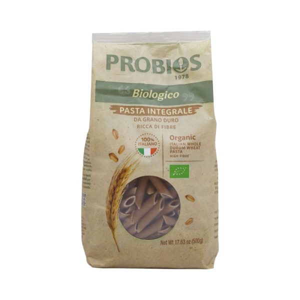 Probios Penne Rigate Integrali Biologici 100% Italia gr.500