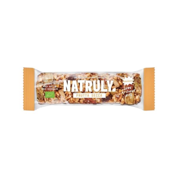 Natruly Barretta Crunchy Miele e Frutta Secca gr.40