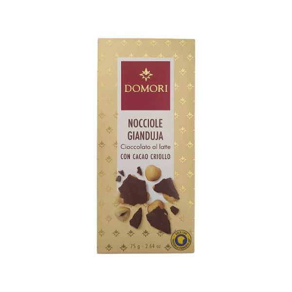 Domori Tavoletta Antologia Cioccolato Gianduja e Nocciole Piemontesi gr.75