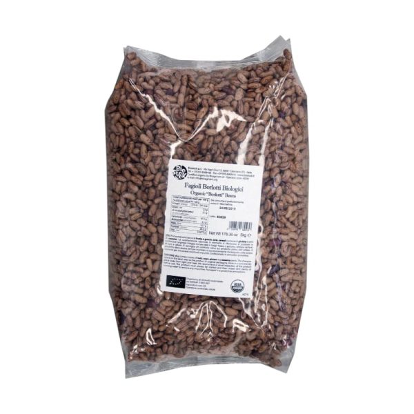Biostock Fagioli Borlotti Biologici kg.5