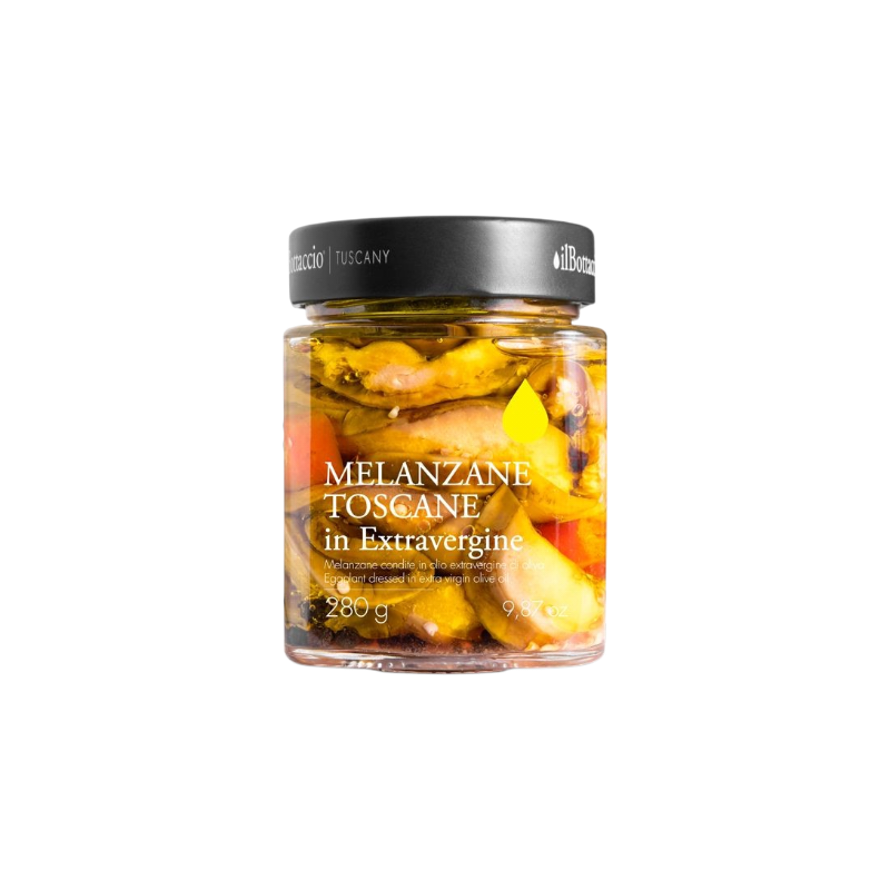 Il Bottaccio Melanzane Toscane in Olio Extra Vergine d'Oliva gr.280 Il Bottaccio Melanzane Toscane in Olio Extra Vergine d'Oliva gr.280 - immagine 1