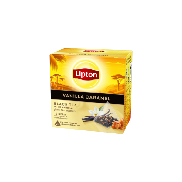 Lipton Tè Vaniglia e Caramello 20 Bustine