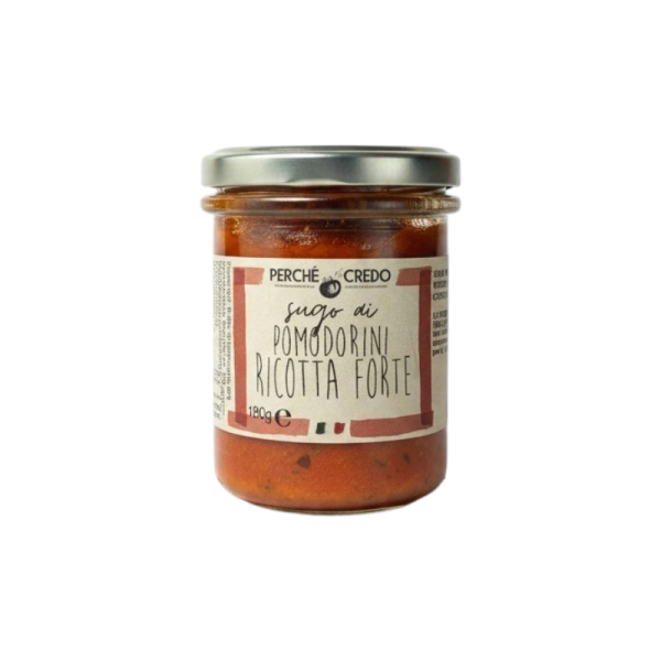 Perchè Ci Credo Sugo ai Pomodorini con Ricotta Forte gr.180